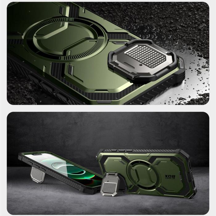 Bild 3, Supcase iPhone 16e Skal MagSafe Iblsn ArmorBox Guldan