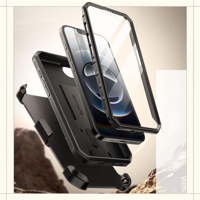 Bild 4, Supcase iPhone 16e Skal Unicorn Beetle Pro Svart