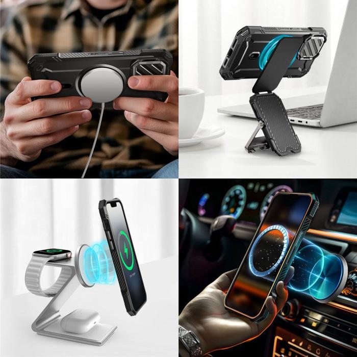Bild 5, Supcase iPhone 16e Skal MagSafe UB XT Svart