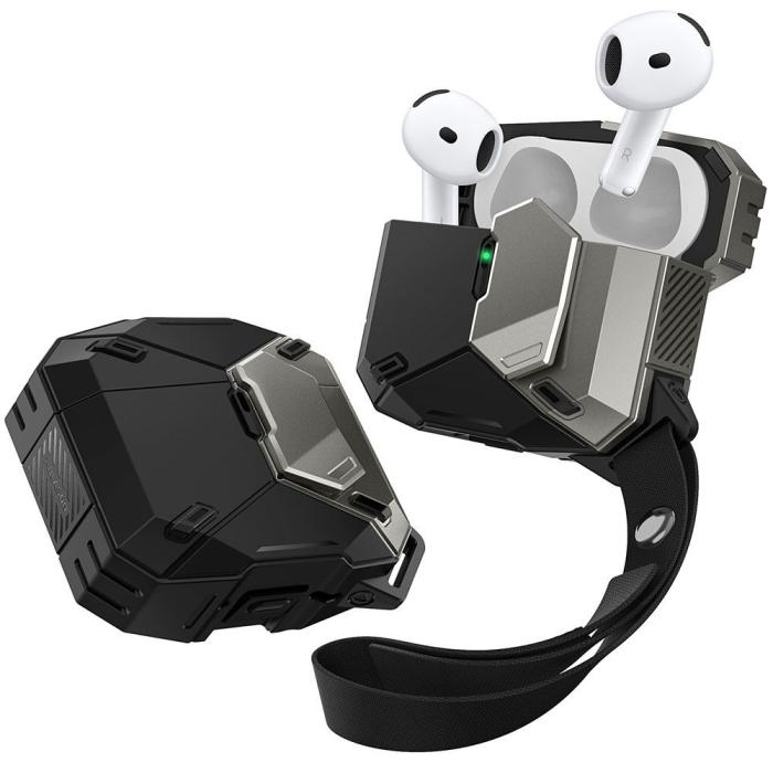 Bild 1, Supcase AirPods 4 Skal Matrix Svart