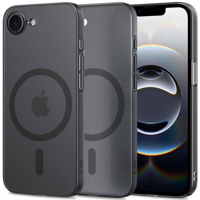 Bild 1, Tech-Protect iPhone 16e Skal MagSafe MagSlim Matte Black