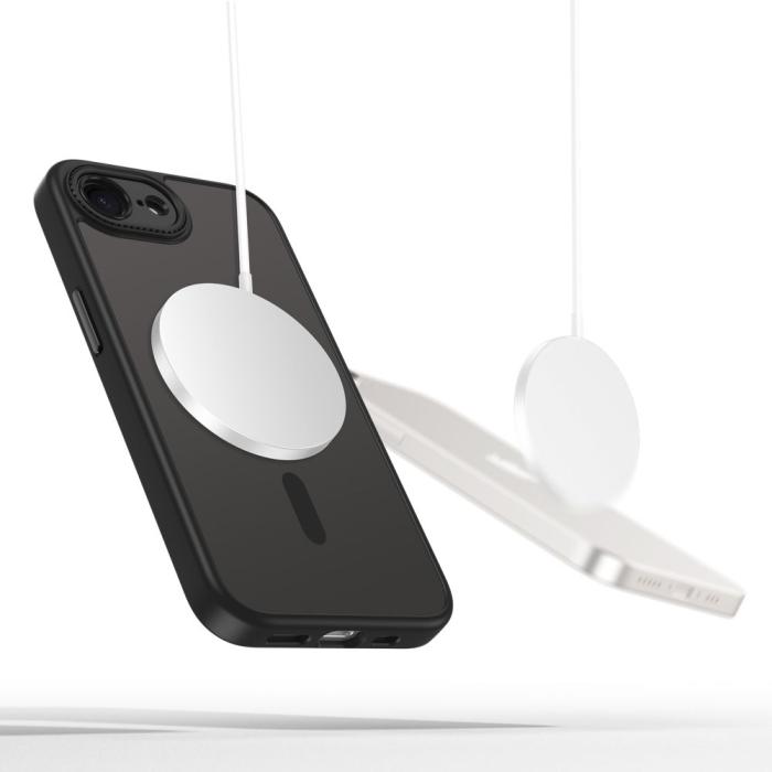 Bild 4, Tech-Protect iPhone 16e Skal MagSafe MagCam Matt Svart