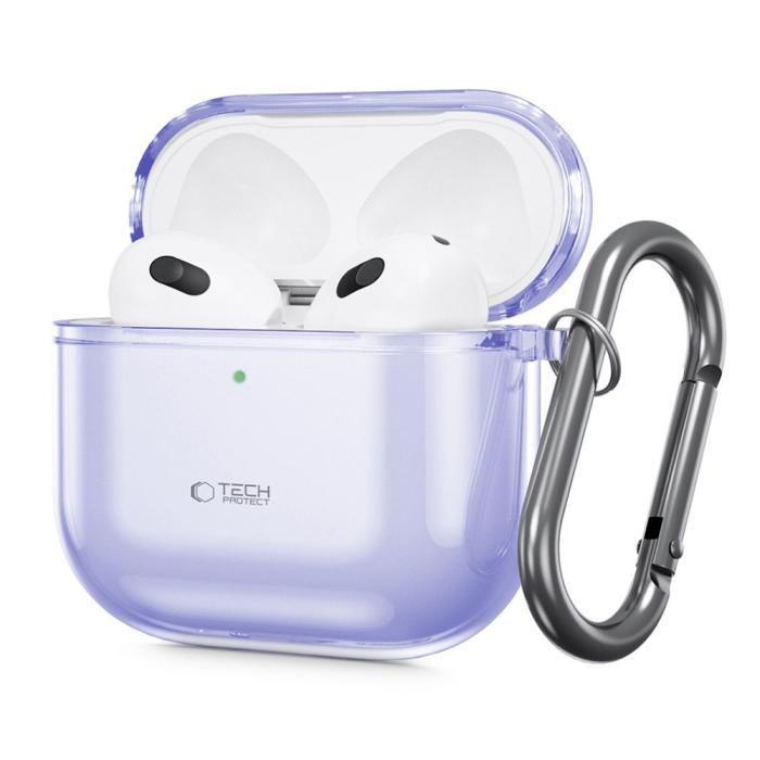 Bild 1, Tech-Protect AirPods 4 Skal FlexAir Violet