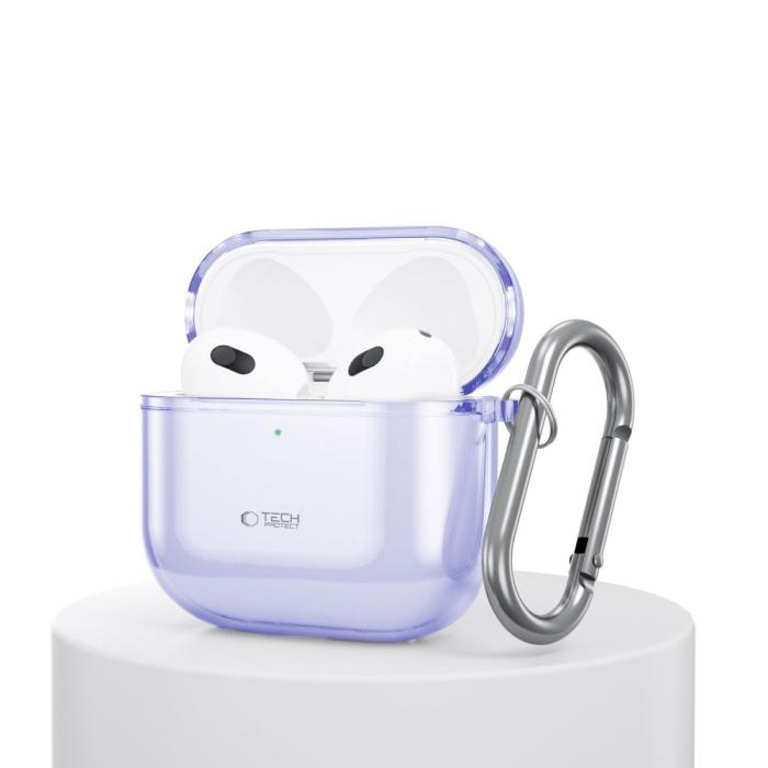 Bild 3, Tech-Protect AirPods 4 Skal FlexAir Violet