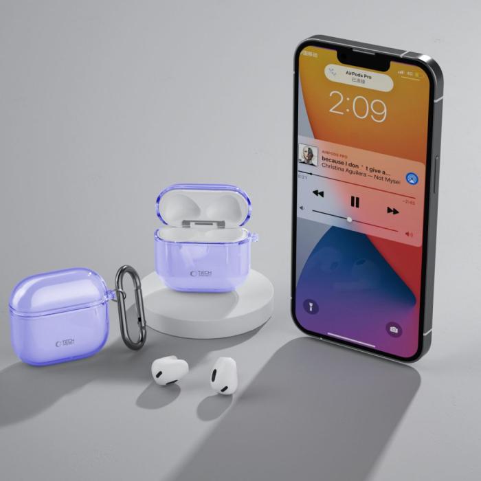 Bild 6, Tech-Protect AirPods 4 Skal FlexAir Violet
