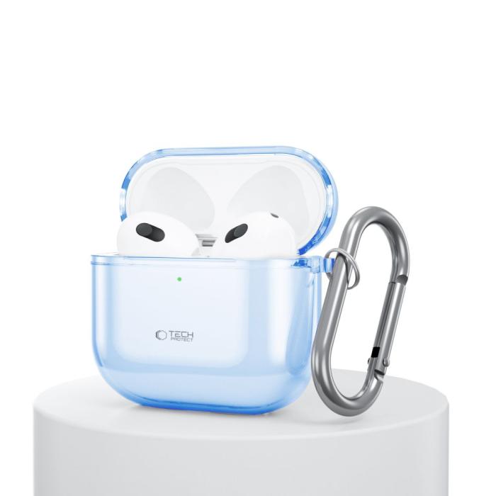 Bild 3, Tech-Protect AirPods 4 Skal FlexAir Baby Blue