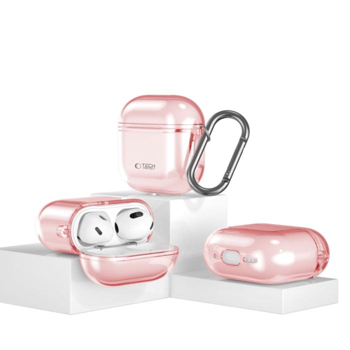 Bild 4, Tech-Protect AirPods 4 Skal FlexAir Baby Pink