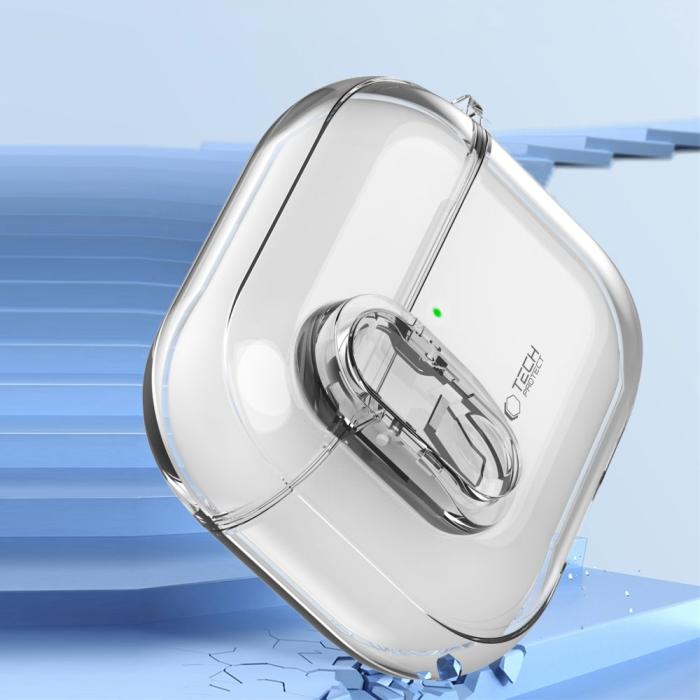 Bild 6, Tech-Protect AirPods 4 Skal Slim Hook Transparent
