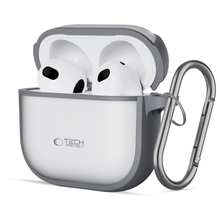 Bild 1, Tech-Protect AirPods 4 Skal MagMat Matt Grå