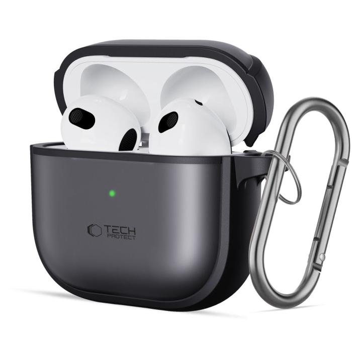 Bild 1, Tech-Protect AirPods 4 Skal MagMat Matt Svart