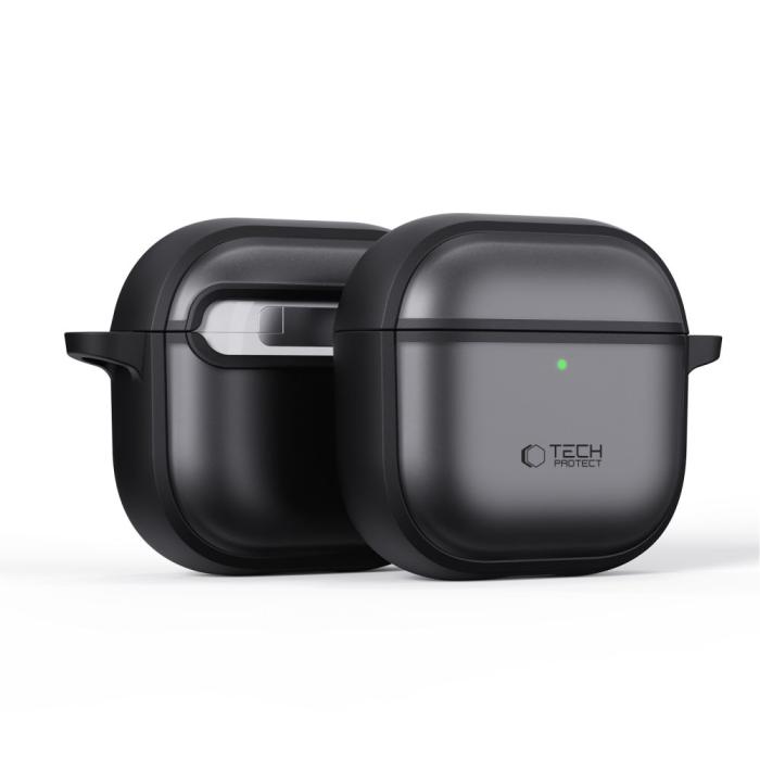Bild 2, Tech-Protect AirPods 4 Skal MagMat Matt Svart