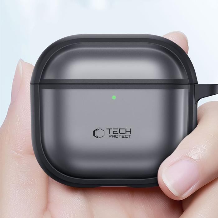 Bild 5, Tech-Protect AirPods 4 Skal MagMat Matt Svart
