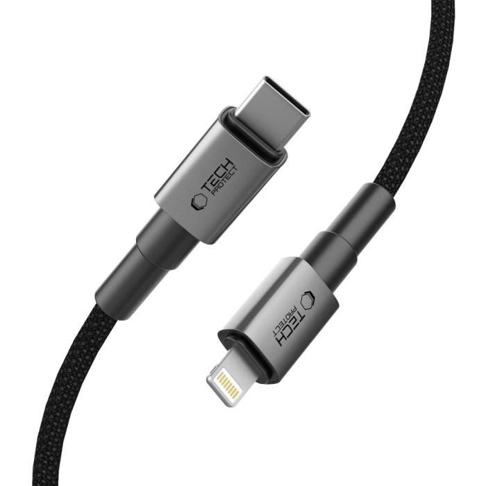 Bild 2, Tech-Protect 2m 27W/3A PD Lightning-USB-C Kabel UltraBoost