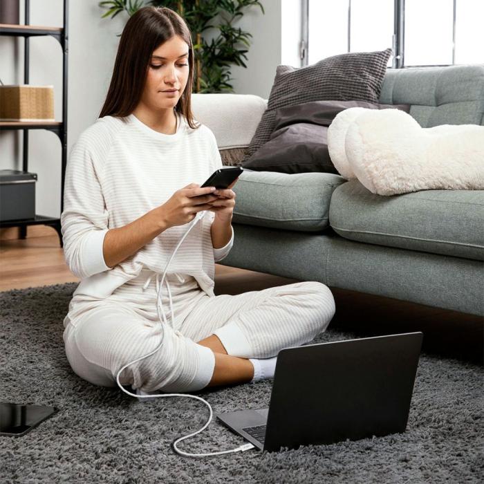 Bild 6, Tech-Protect 2m 60W/3A PD USB-C-USB-C Kabel UltraBoost