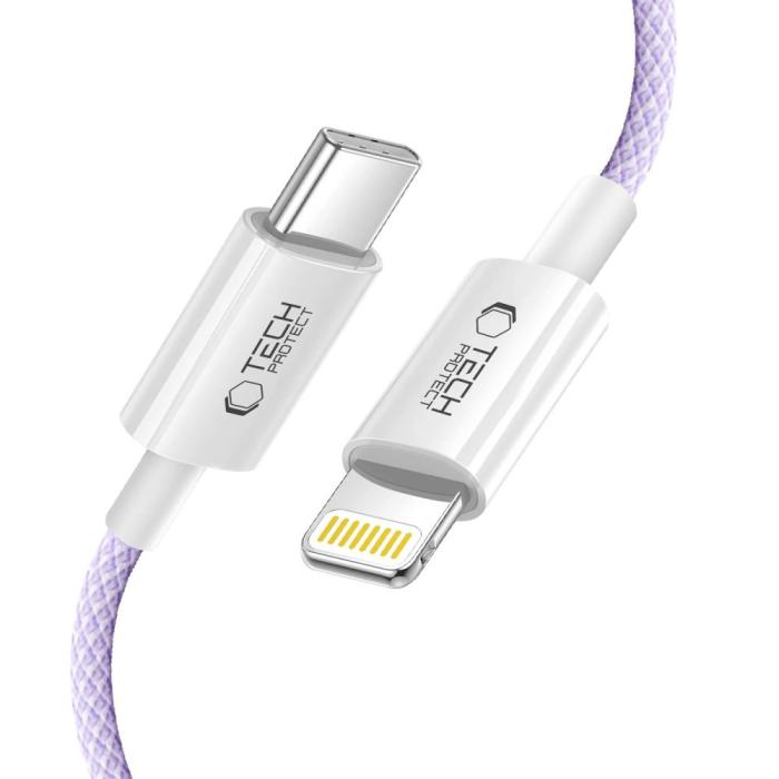 Bild 3, Tech-Protect 2m 27W/3A PD Lightning-USB-C Kabel UltraBoost