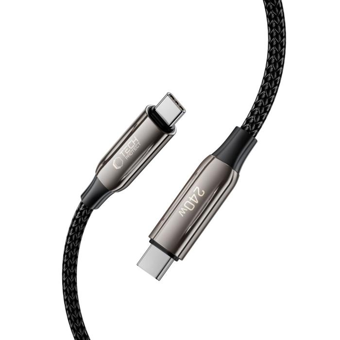 Bild 3, Tech-Protect 1m 240W/QC4.0 PD USB-C-USB-C Kabel UltraBoost