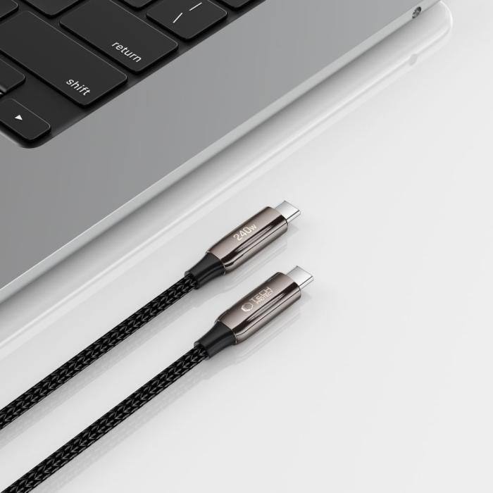 Bild 4, Tech-Protect 1m 240W/QC4.0 PD USB-C-USB-C Kabel UltraBoost