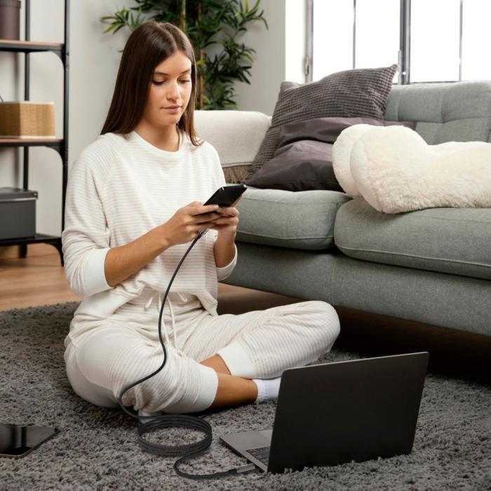 Bild 6, Tech-Protect 2m 240W/QC4.0 PD USB-C-USB-C Kabel UltraBoost