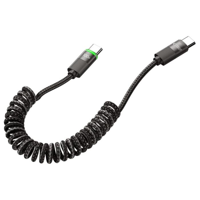 Bild 3, Tech-Protect 1.8m 100W/5A PD USB-C-USB-C Kabel UltraBoost