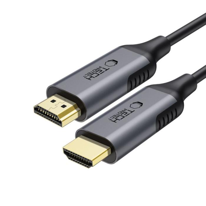 Bild 1, Tech-Protect 2m HDMI-HDMI 2.1 4K 120Hz Kabel UltraBoost Svart
