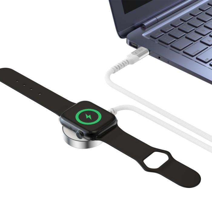 Bild 3, Tech-Protect 1.2m Apple Watch Laddare UltraBoost Vit