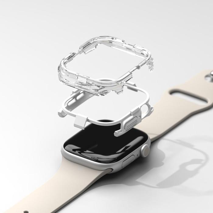 Bild 3, Ringke Apple Watch 10 46 mm Skal Fusion Bumper Svart