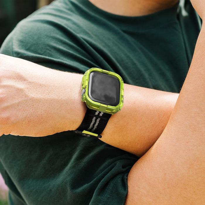Bild 5, Ringke Apple Watch 10 46 mm Skal Fusion Bumper Svart