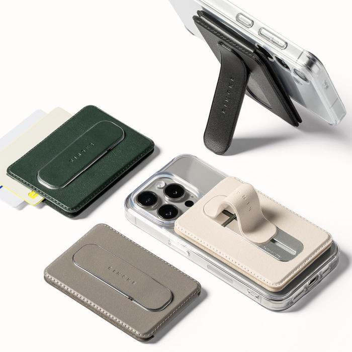 Bild 2, Ringke Magnetisk MagSafe Korthållare Wallet Slide Grip Svart