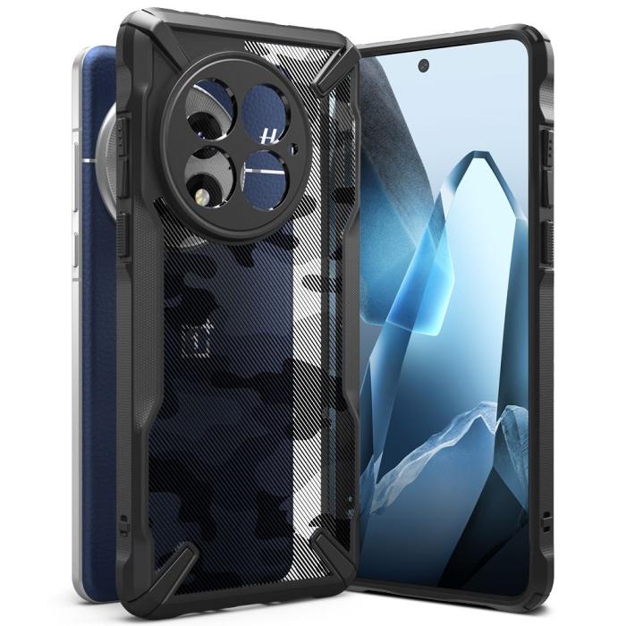 Bild 1, Ringke OnePlus 13 Skal Fusion X Camo Svart