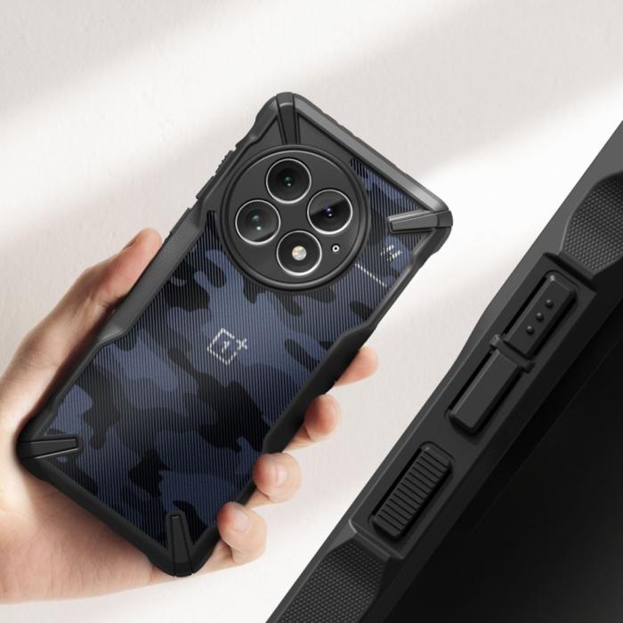 Bild 2, Ringke OnePlus 13 Skal Fusion X Camo Svart