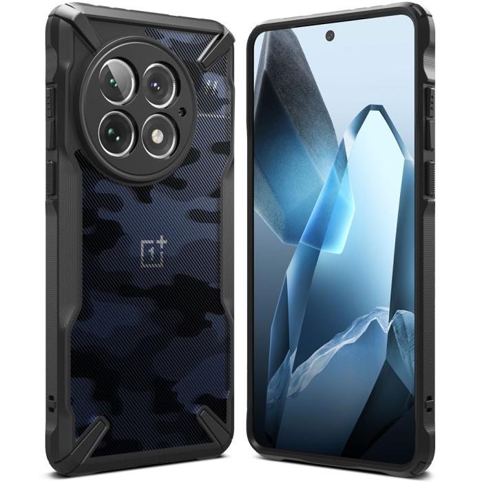 Bild 4, Ringke OnePlus 13 Skal Fusion X Camo Svart