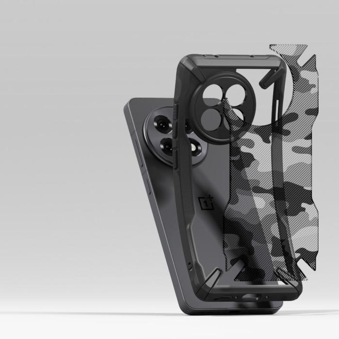 Bild 5, Ringke OnePlus 13R Skal Fusion X Camo Svart