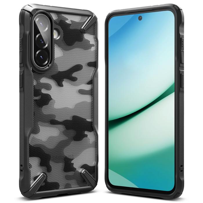 Bild 2, Ringke Samsung Galaxy A36 / A56 5G Skal Fusion X Camo Svart