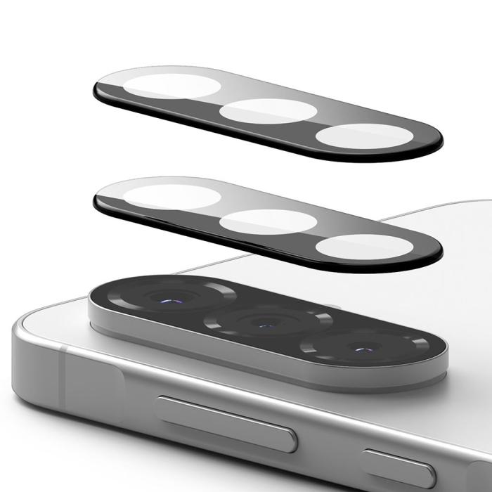 Bild 4, Ringke Galaxy A56 5G 2-PACK Linsskydd Härdat Glas Svart