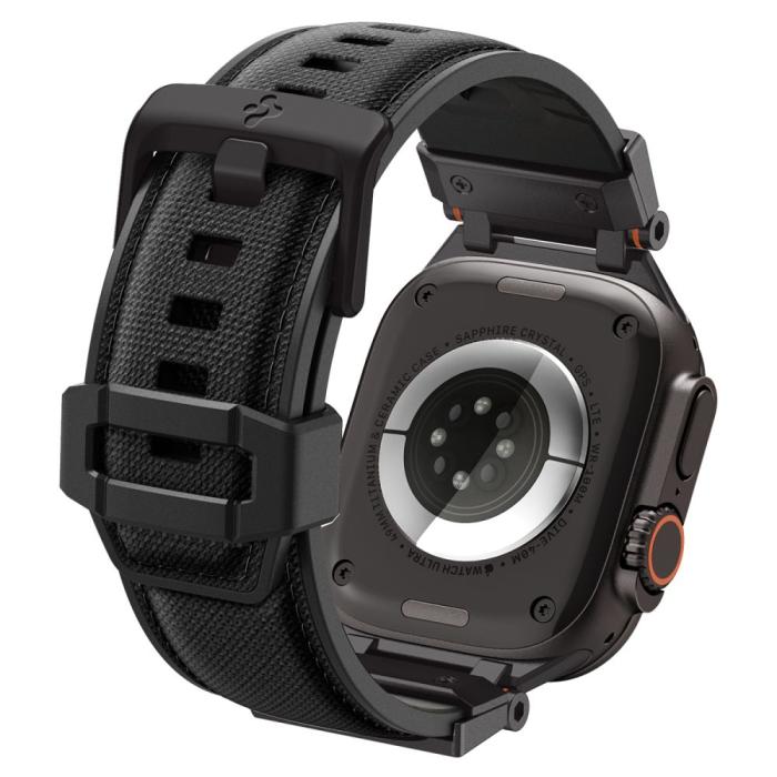 Bild 4, Spigen Apple Watch 42/44/45/46/49 mm Armband DuraPro Armor