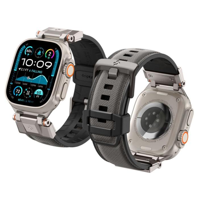 Bild 2, Spigen Apple Watch 42/44/45/46/49 mm Armband DuraPro Armor