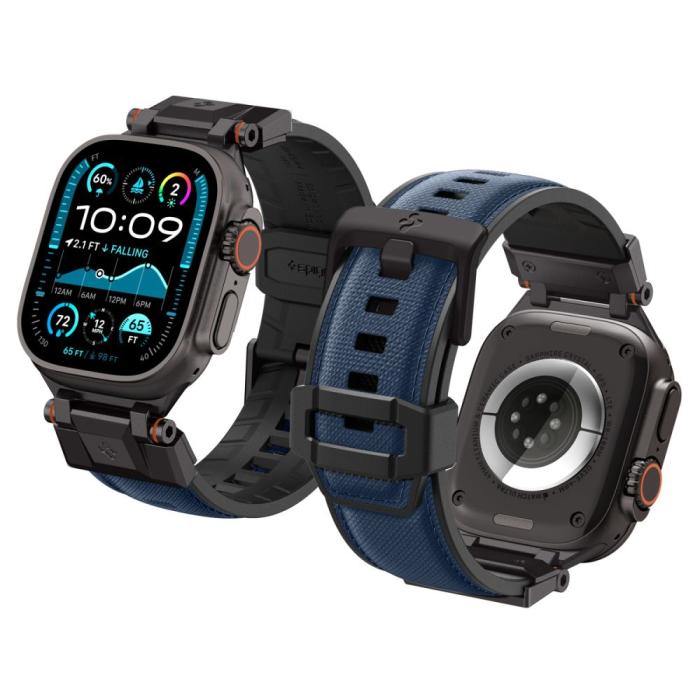 Bild 2, Spigen Apple Watch 42/44/45/46/49 mm Armband DuraPro Armor