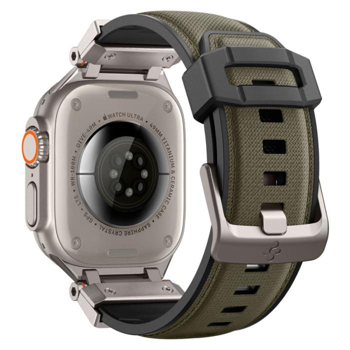 Bild 5, Spigen Apple Watch 42/44/45/46/49 mm Armband DuraPro Armor