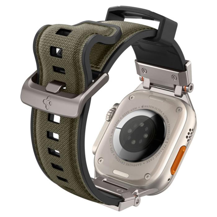 Bild 6, Spigen Apple Watch 42/44/45/46/49 mm Armband DuraPro Armor