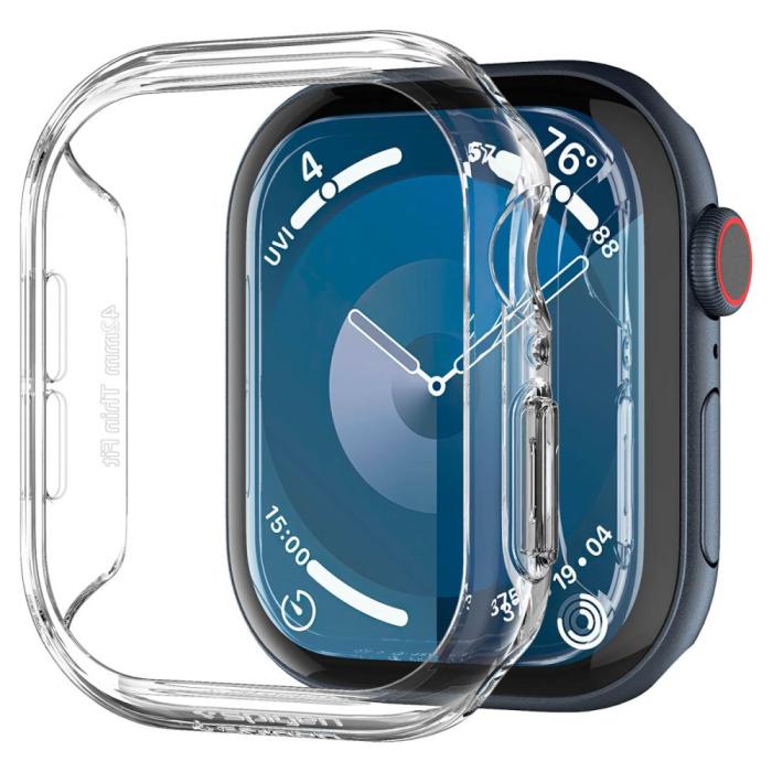Bild 2, Spigen Apple Watch 10 42 mm Skal Thin Fit Transparent
