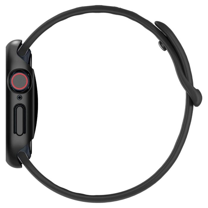 Bild 3, Spigen Apple Watch 10 46 mm Skal Thin Fit Svart
