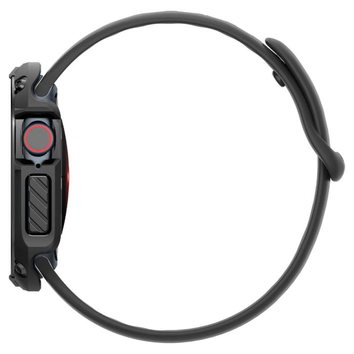 Bild 4, Spigen Apple Watch 10 46 mm Skal Tough Armor Svart