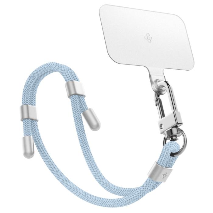 Bild 2, Spigen Mobilsnöre / Handledsrem Strap Set Mute Blue