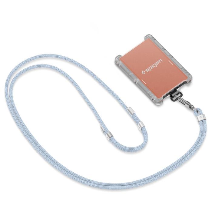 Bild 5, Spigen Mobilsnöre / Handledsrem Strap Set Mute Blue