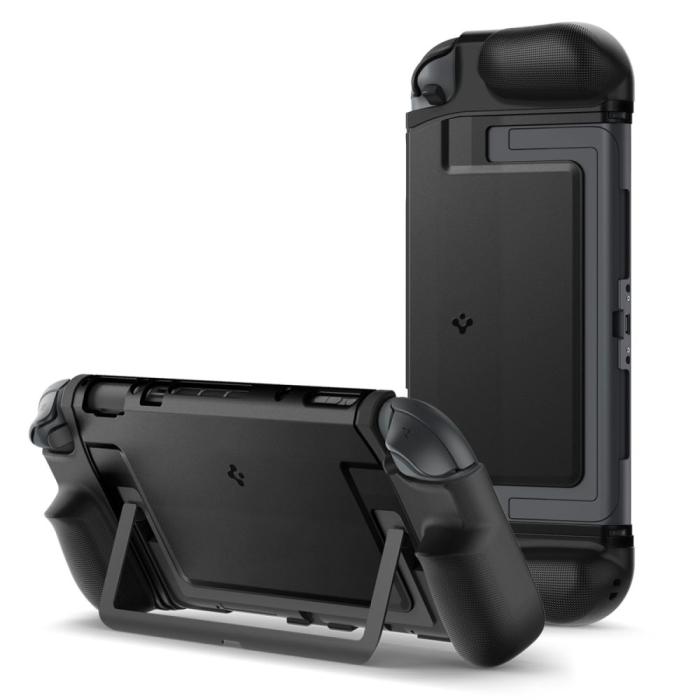 Bild 1, Spigen Nintendo Switch 2 Skal Dual Grip Svart