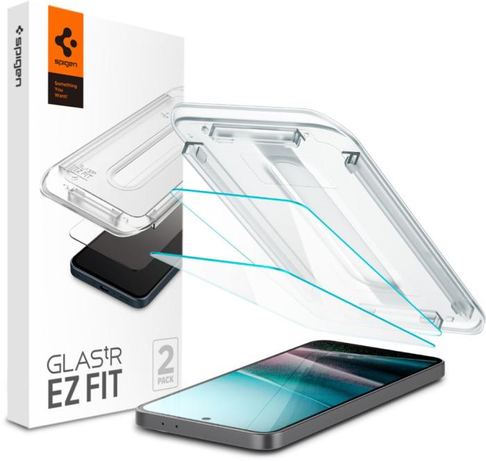 Bild 1, Spigen Galaxy A36 5G 2-PACK Skärmskydd GLAS.tR 