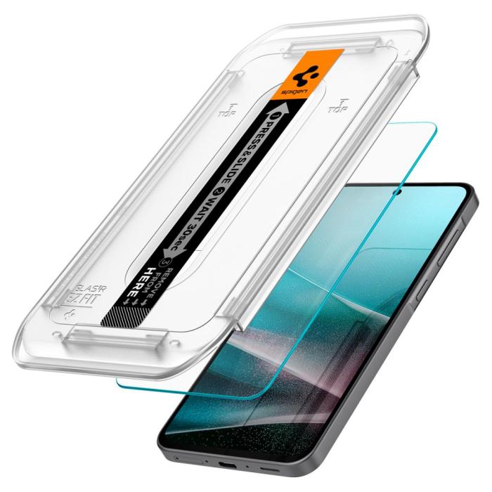 Bild 2, Spigen Galaxy A36 5G 2-PACK Skärmskydd GLAS.tR 