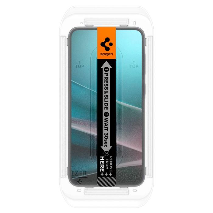 Bild 4, Spigen Galaxy A36 5G 2-PACK Skärmskydd GLAS.tR 