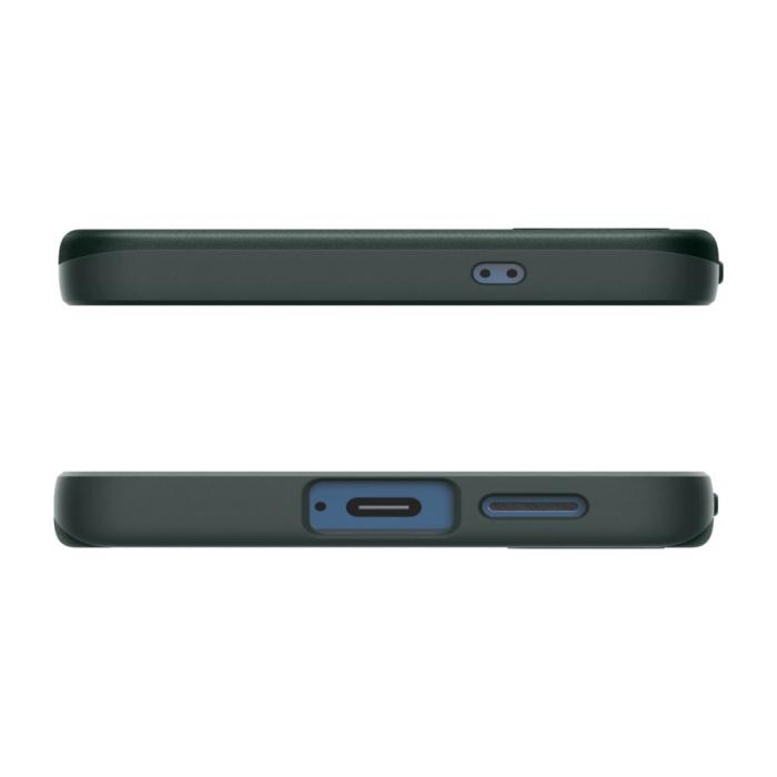 Bild 4, Spigen Samsung Galaxy S25 Skal MagSafe Thin Fit Abyss Green