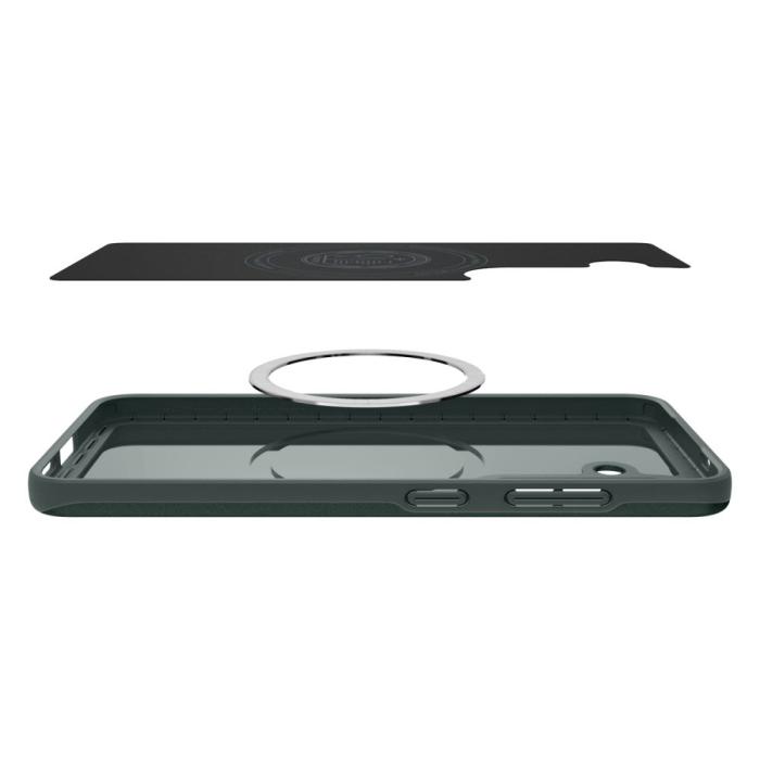 Bild 6, Spigen Samsung Galaxy S25 Skal MagSafe Thin Fit Abyss Green